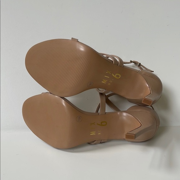 Mango Tan Stiletto Heels with Strappy Design ,brand new, cheap women’s 4in heels - Picture 4 of 8